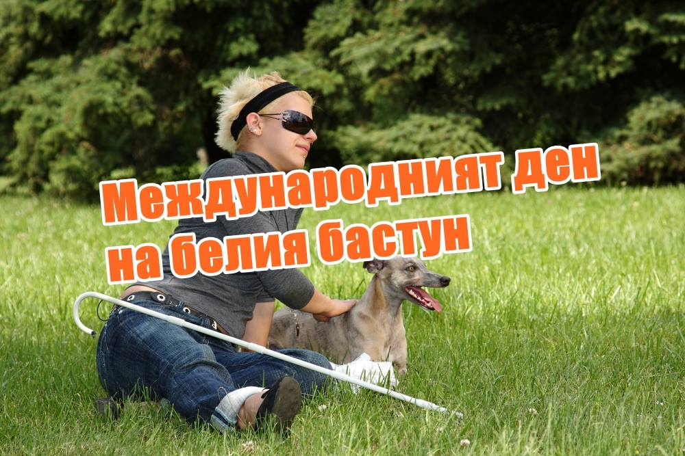 Международният ден на белия бастун
