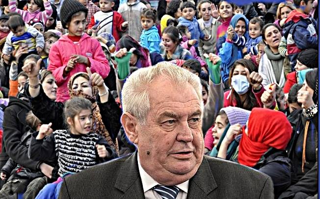 Това е запланувано нахлуване каза Милош Земан за мигрантите и ИД