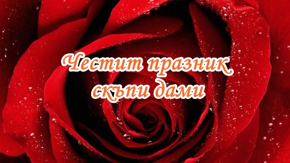 Честит празник скъпи дами